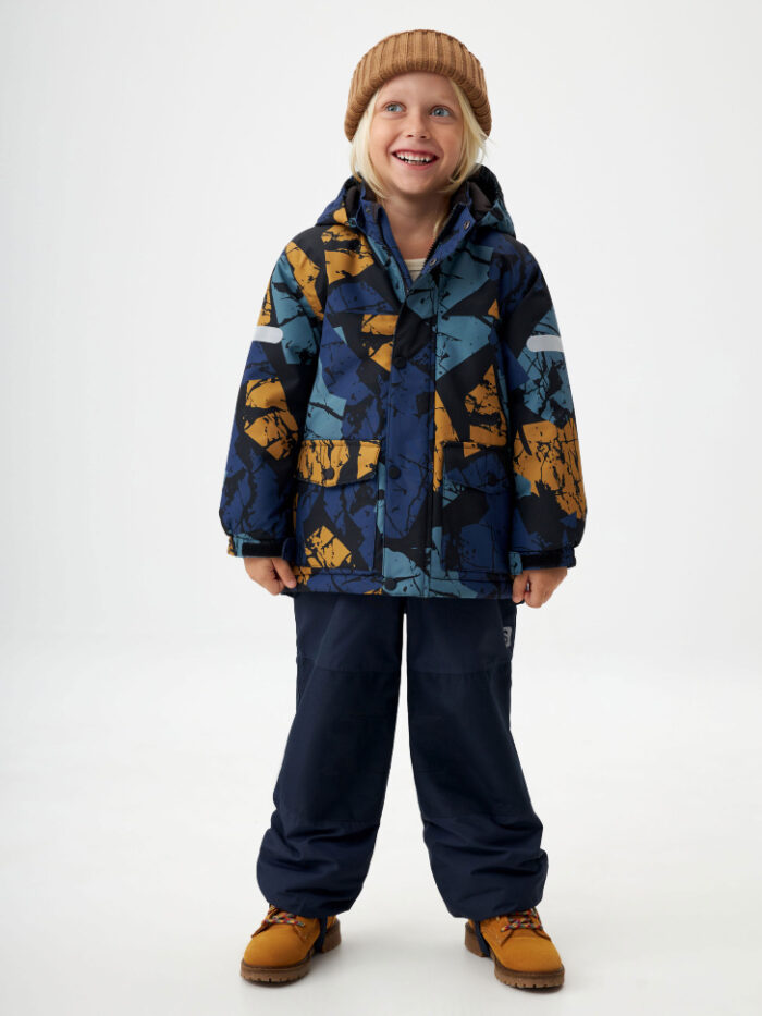Куртка из технологичной мембраны с лямками для мальчика Sela 4640226156660