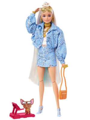 Barbie Кукла Барби с фигуркой собачки (15 аксессуаров) Barbie HHN08 , , , , , , , женский шрств